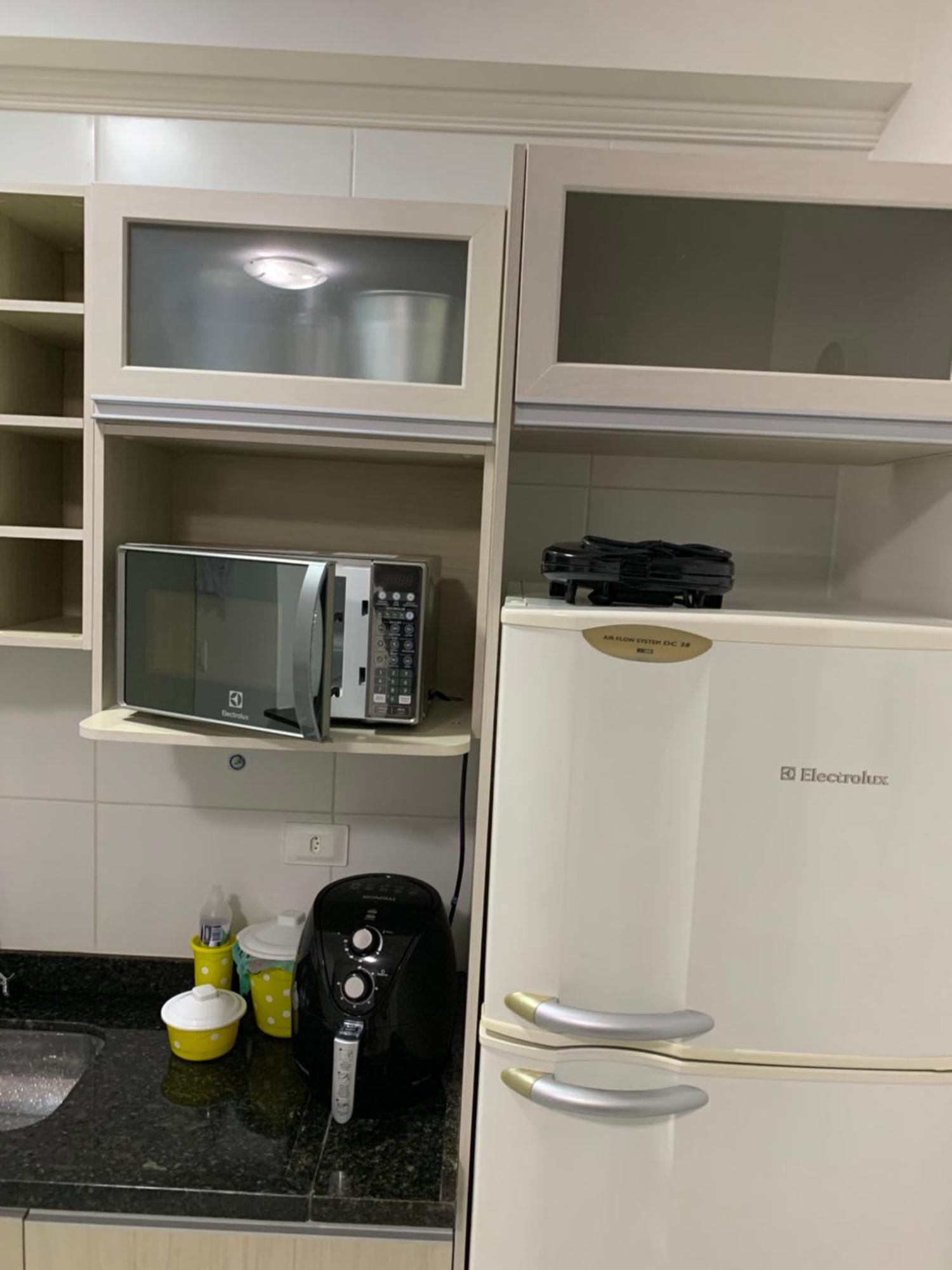 Apartment Apto Completo -piscina Sauna-ar-condicionado Wi-fi Lazer Completo- Varanda Gourmet-itagua - *